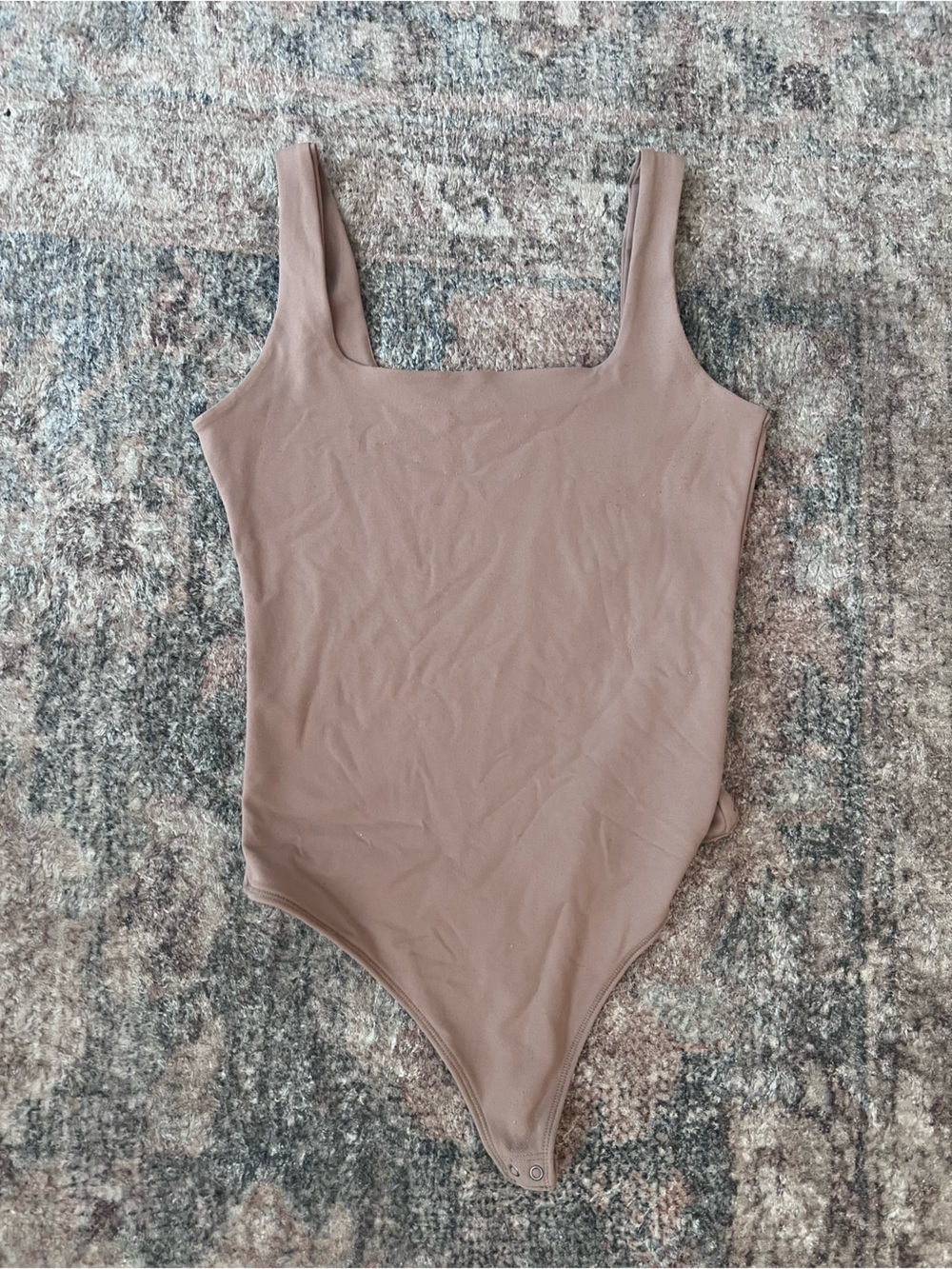 Abercrombie & Fitch Tan/Taupe One-Piece Bodysuit